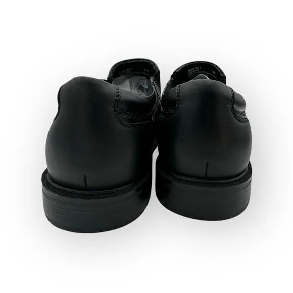 NWT Dockers Mens Genuine Leather Edson Slip-On Loafers Black Size 15