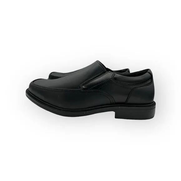 NWT Dockers Mens Genuine Leather Edson Slip-On Loafers Black Size 15