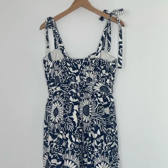 NWT Forever that Girl (Anthropologie) Flounced Floral Midi Dress size XXS