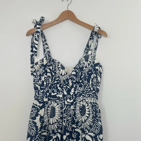 NWT Forever that Girl (Anthropologie) Flounced Floral Midi Dress size XXS