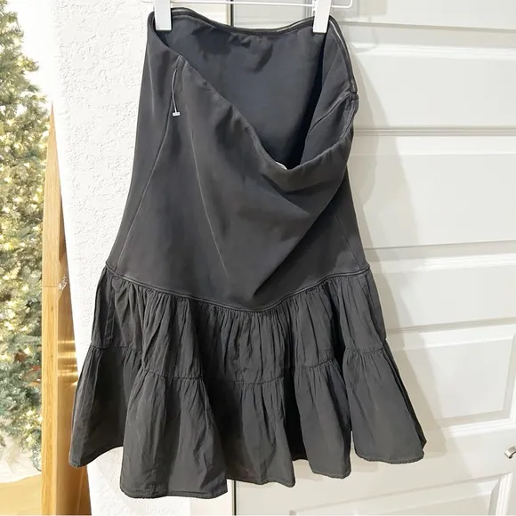 NWT Free People Lusine Drop Waist Strapless Mini Dress