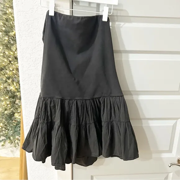 NWT Free People Lusine Drop Waist Strapless Mini Dress
