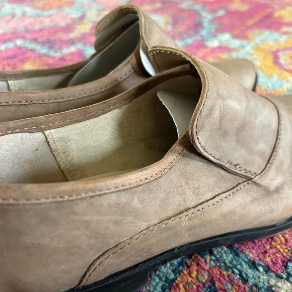 NWT Free People | Women’s Brown Brady Slip On Loafers, slight heel, US size 9.5