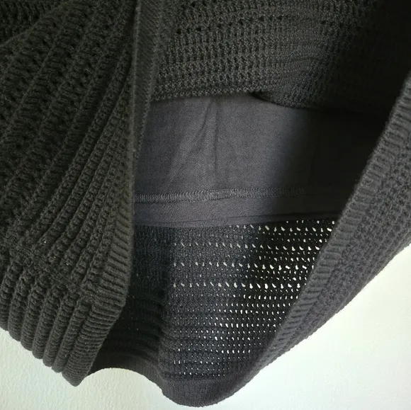 NWT Gap Crochet Sweater Midi SkirtBlack Size Medium