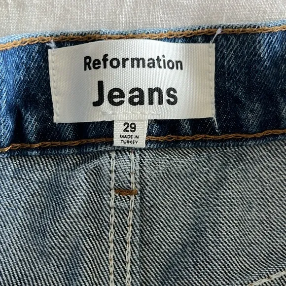 NWT HP ☀️Reformation Jayde High Rise skirt (29)