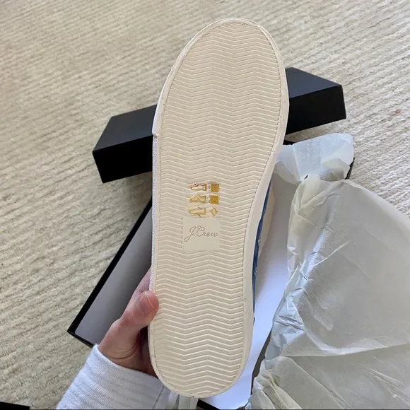 NWT J. Crew tie dye Harbor sneakers