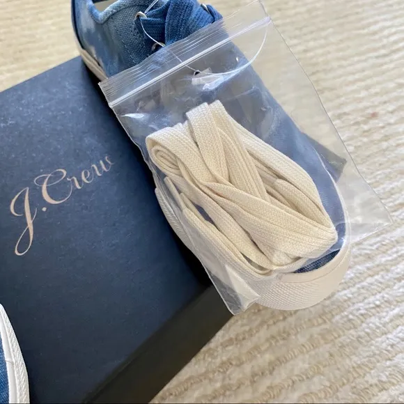 NWT J. Crew tie dye Harbor sneakers