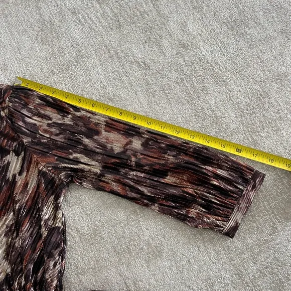 NWT Johnny Was Tina Wrap MIDI Dress Multi color Size XS
