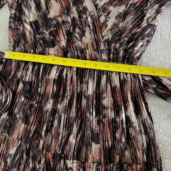 NWT Johnny Was Tina Wrap MIDI Dress Multi color Size XS