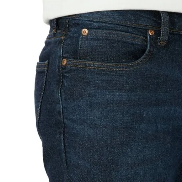 NWT LEE Legendary Denim Regular Bootcut Comfort Stretch Jeans 38 x 32 Dark Wash
