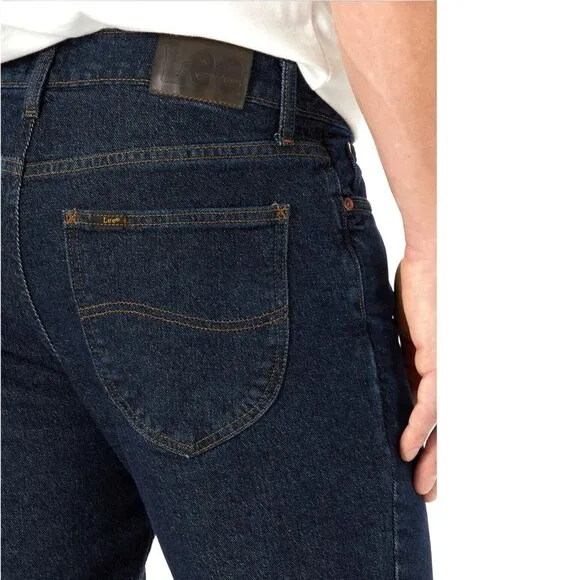 NWT LEE Legendary Denim Regular Bootcut Comfort Stretch Jeans 38 x 32 Dark Wash