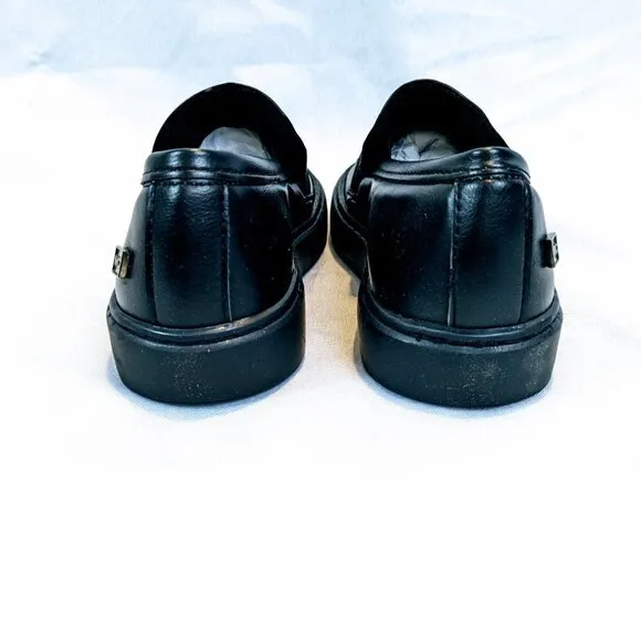 NWT Maria Catalan Girl's Black Loafers Size 13