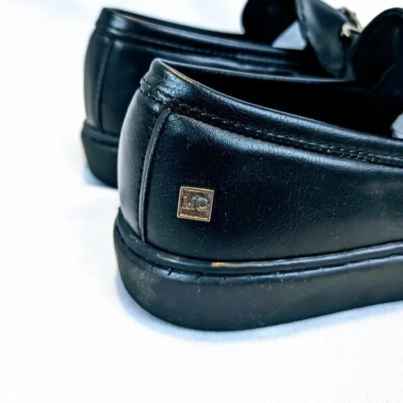 NWT Maria Catalan Girl's Black Loafers Size 13