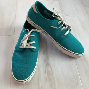 NWT (NoBox) Mens Toms Carlo Heritage Teal Sneakers