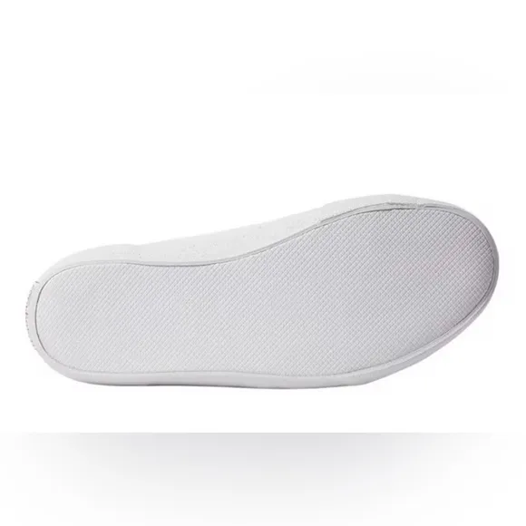 NWT Official Program STU-80 Men's White Slip-On Sneakers - Size 8