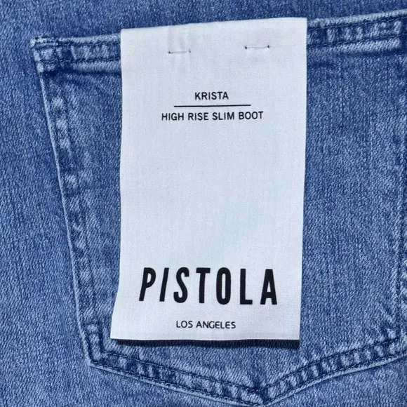 NWT Pistola Women's Krista High-Rise Slim Boot Cut Jeans - 31