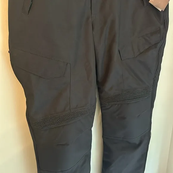 NWT River Road Men’s size 40 Scout Waterproof Breathable Black Motorcycle Pants