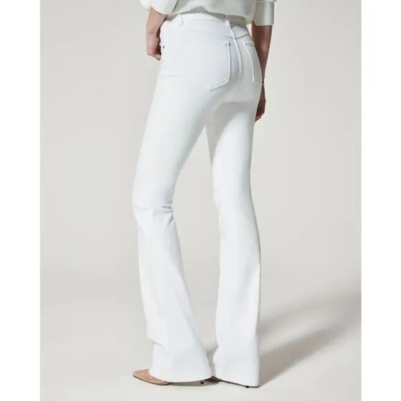 NWT SPANX Flare White Jeans Reflect Your Style!  Size Large $ 148.00