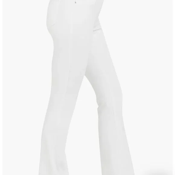 NWT SPANX Flare White Jeans Reflect Your Style!  Size Large $ 148.00