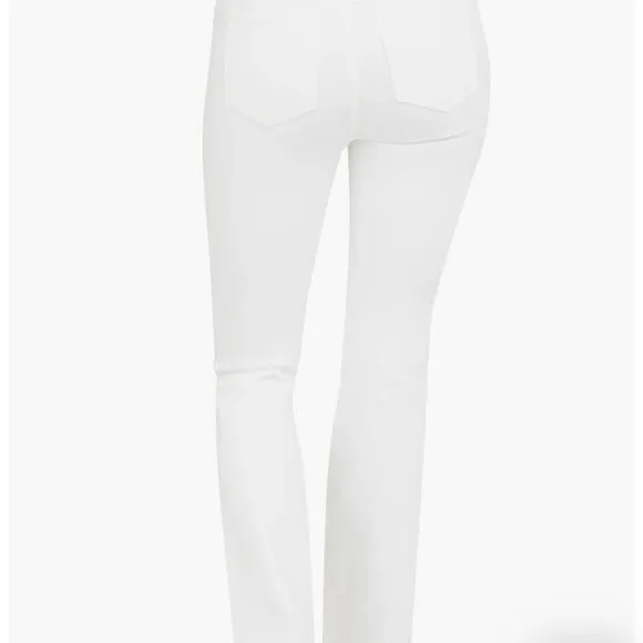 NWT SPANX Flare White Jeans Reflect Your Style!  Size Large $ 148.00