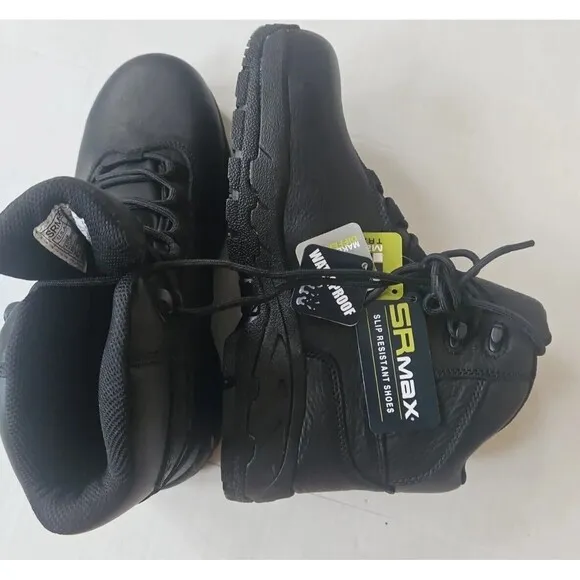 NWT SR MAX MENS BLACK WORK BOOTS  SRM2650 DENALI SIZE 9 M WATERPROOF