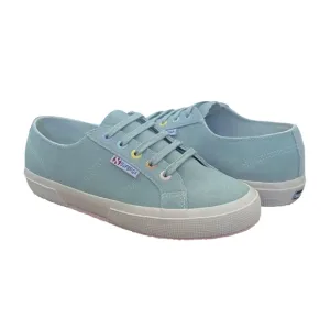 NWT! Superga Mint Suede Leather Canvas Lined Sneakers - Size 7.5 / Euro 38