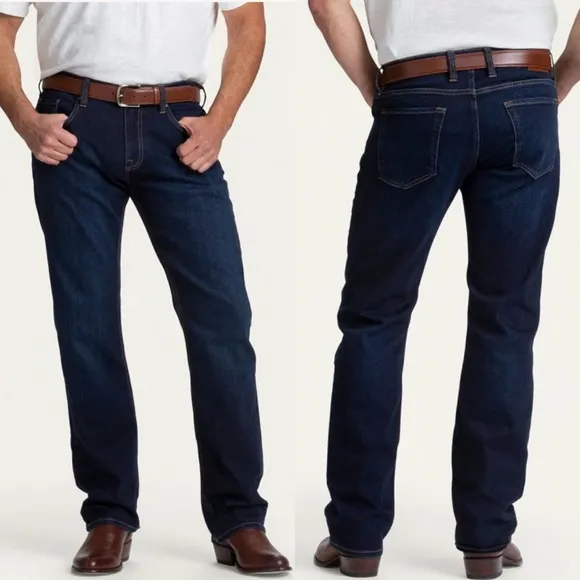 NWT Tecovas Standard Jean in Dark Blue Wash 40x34