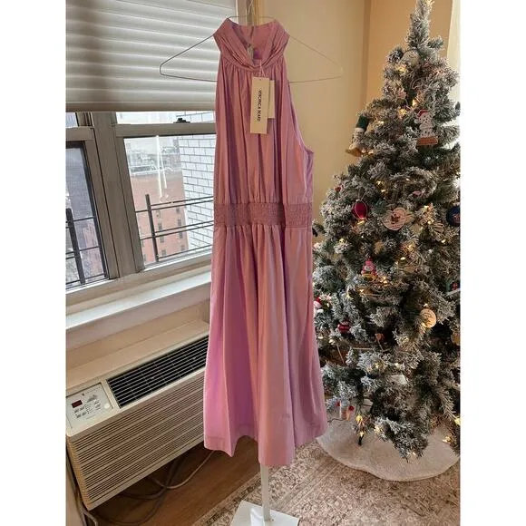 NWT Veronica Beard Kinny Halter Dress Lilac size 10