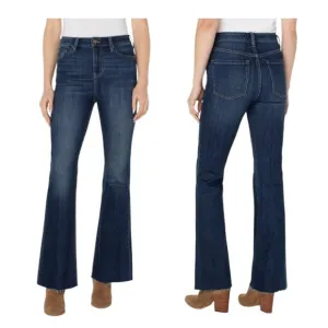 NWT Women's LIVERPOOL Hannah Super Flare Jeans in‎ Bluffwood Hi-Rise- Size 10/30