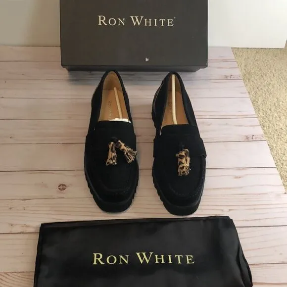 NWT Ron White - Suede loafers