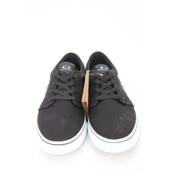 Oakley Canvas Spirit Sneakers Men 9.5 black Lace Up Casual Walking Athletic