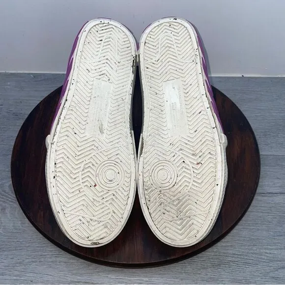 OFF WHITE Trainers Low Top Vulcanized Sneakers White Canvas Women’s EU40 US8.5