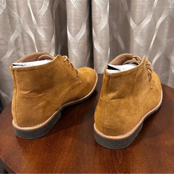 Old Navy Men's Chukka Boots Suede Faux Leather Lace Up Desert Oxford Size 12