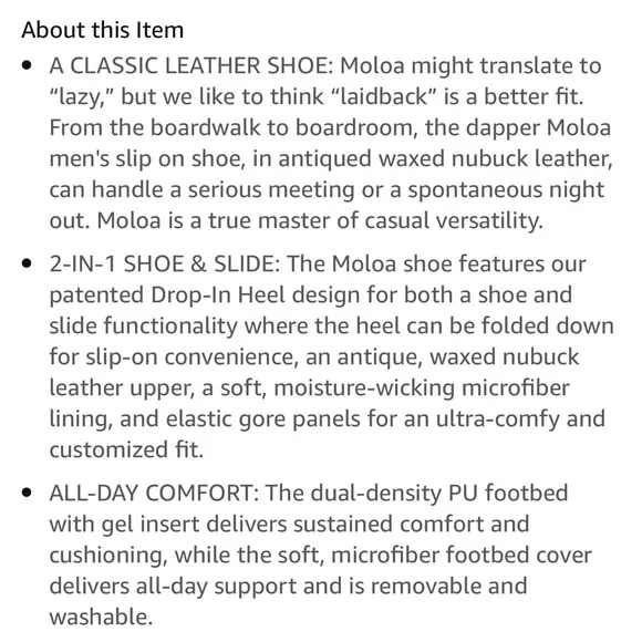 Olukai amplia Ray toffee slip on loafers shoes