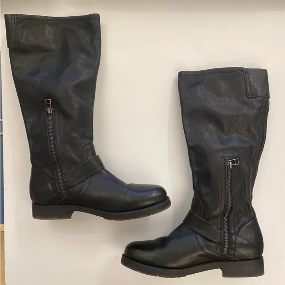 Olukai || Nahuku Tall Harness Riding Boots Black 7.5