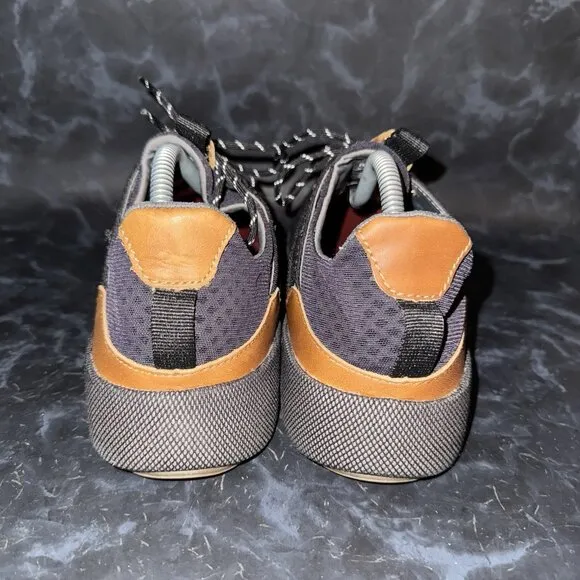 Olukai Nanea LI Black Low Top Casual Comfort Sneakers Canvas Mens Size 9