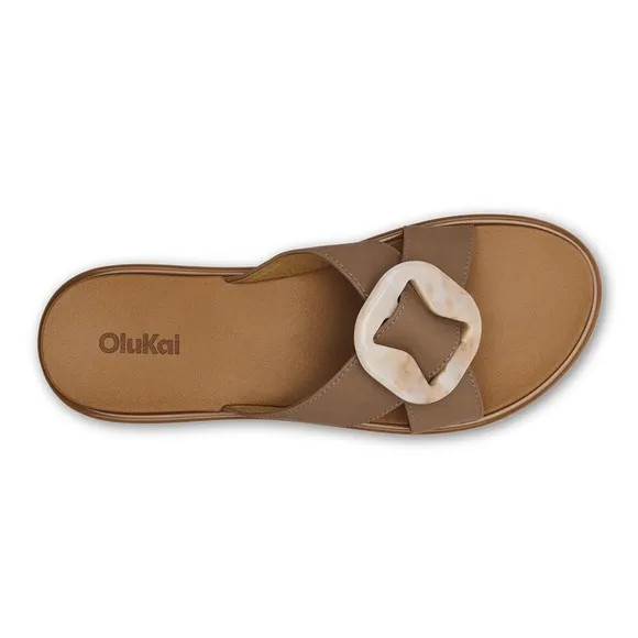 OluKai Tan Sandals Minimalist Design Casual Comfort