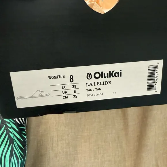 OluKai Tan Sandals Minimalist Design Casual Comfort