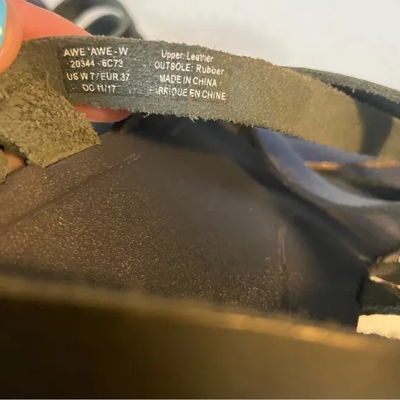 Olukai Women's Awe Awe Sandals Size 7 Strappy Leather