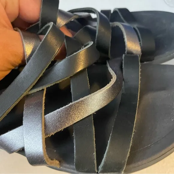 Olukai Women's Awe Awe Sandals Size 7 Strappy Leather
