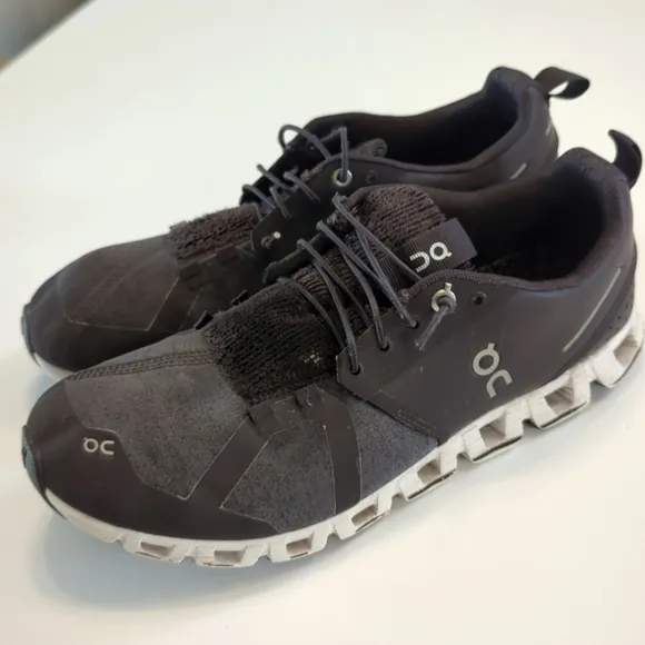 On Cloud Terry Pebble Running Sneakers Shoes Size 8 Purple ON.18.99841 GUC