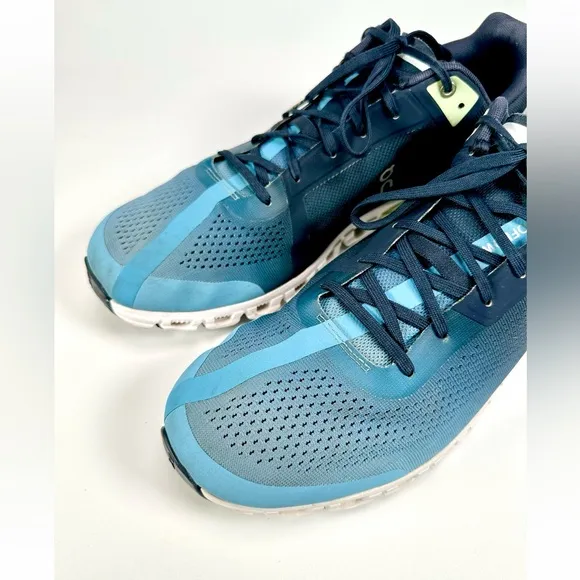 On Running Men’s Cloudflow Sneakers in Ink/Meadow Size US 13
