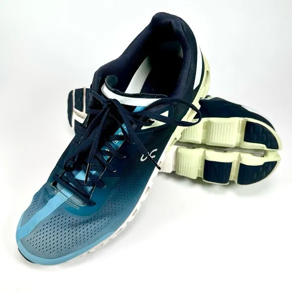 On Running Men’s Cloudflow Sneakers in Ink/Meadow Size US 13