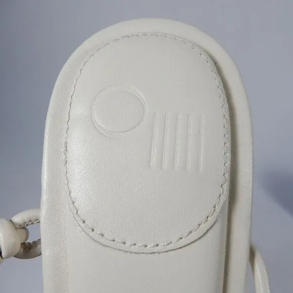 ONCEPT Sydney Kitten Heel Sandals Size 9 Ivory White NEW $300
