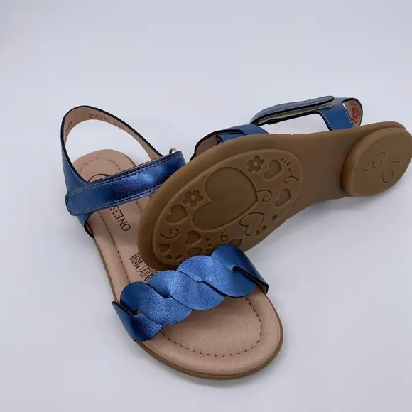 One35 Ankle Strap Blue Sandals