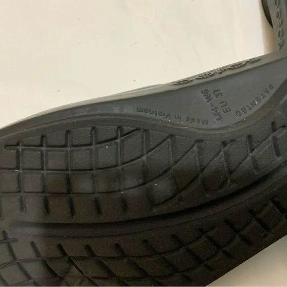 Oofos Ooahh Slide Sandals Womens Size 6 Black Recovery Comfort Sandals Mens 4
