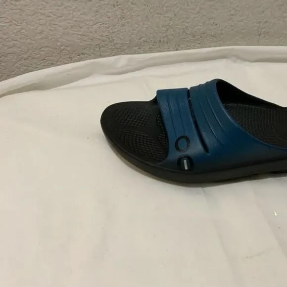 Oofos Ooahh Slide Sandals Womens Size 6 Black Recovery Comfort Sandals Mens 4
