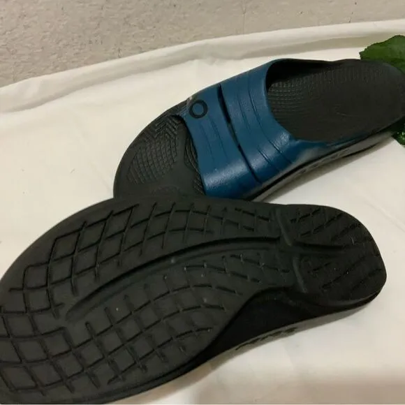 Oofos Ooahh Slide Sandals Womens Size 6 Black Recovery Comfort Sandals Mens 4
