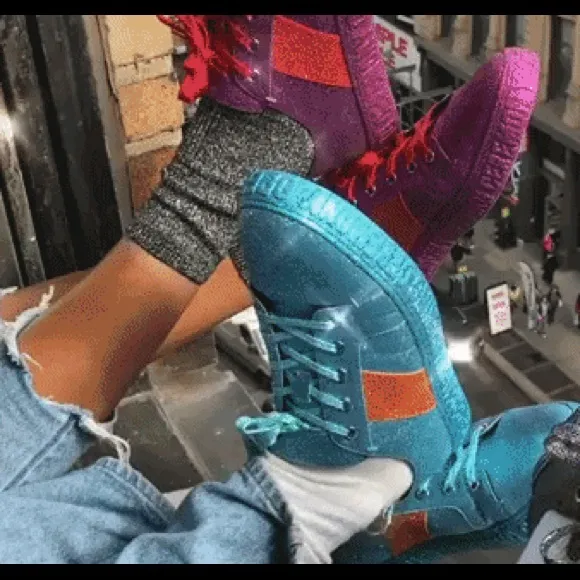Opening Ceremony Sparkly La Cienaga Sneakers