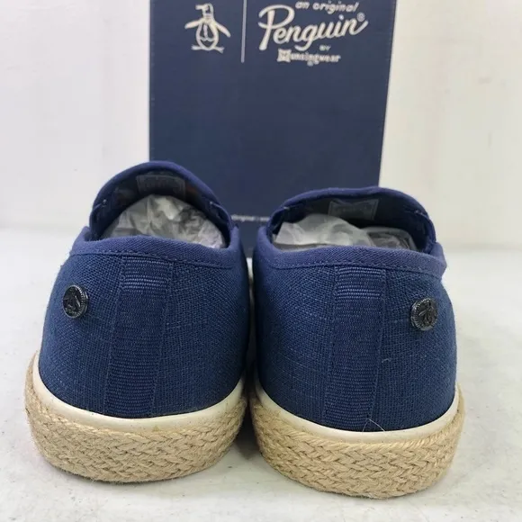ORIGINAL Penguin Rodney Navy Slip On Loafers